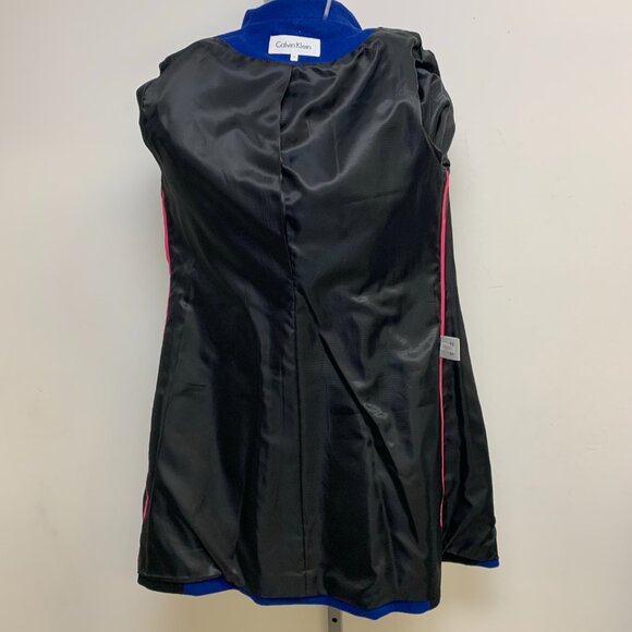 NEW CALVIN KLEIN ELEGANT COLOR BLOCK WOMEN'S COAT SIZE 4 - Picture 5 of 6